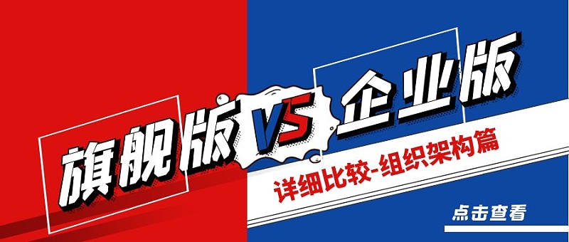 旗艦版VS企業版詳細區別對比
